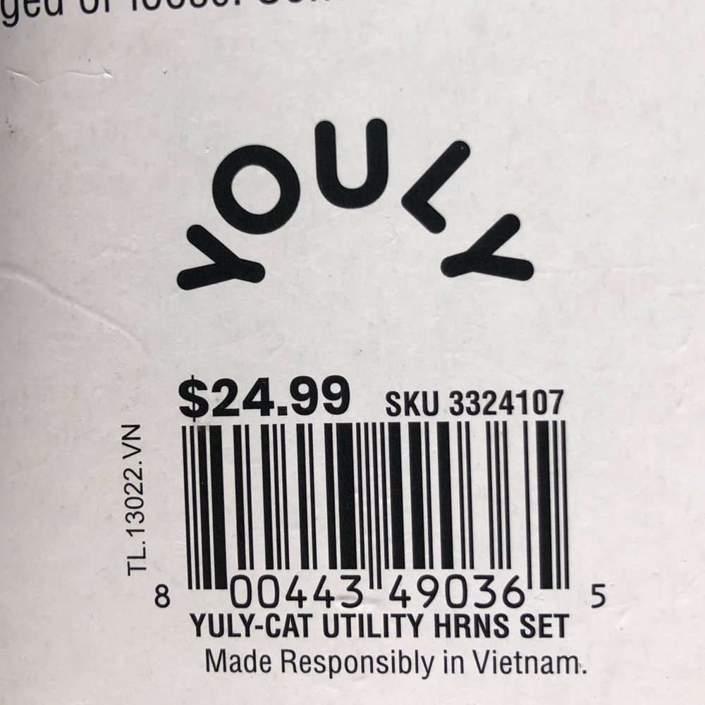 NWT Youly Cat Harness Leash Set S/M - Picture 15 of 15